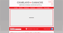 Desktop Screenshot of charlandgamache.com